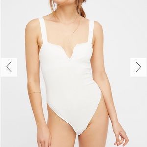NEVER WORN! Free people body suit